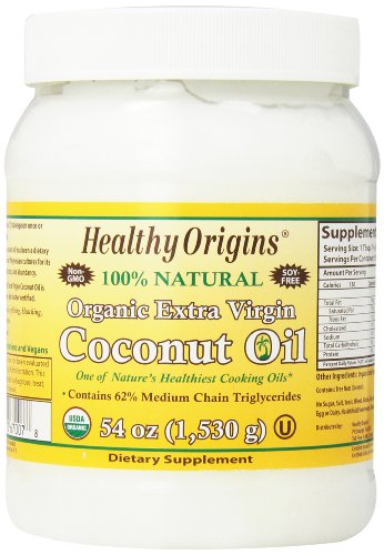 Healthy Origins - Organic Extra Virgin Coconut Oil - 54 oz.
