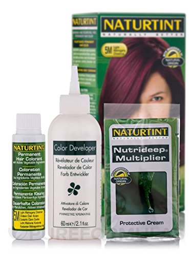 Naturtint Permanent Hair Colorant, 5M Light Mahogany Chestnut - 5.6 Oz .