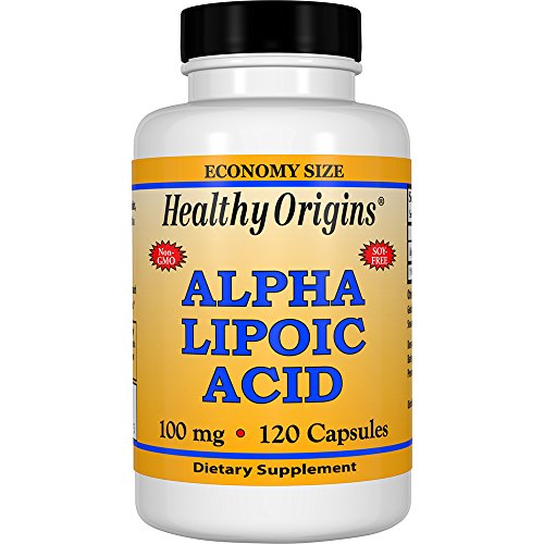 Healthy Origins - Alpha Lipoic Acid 100 mg. - 120 Capsules