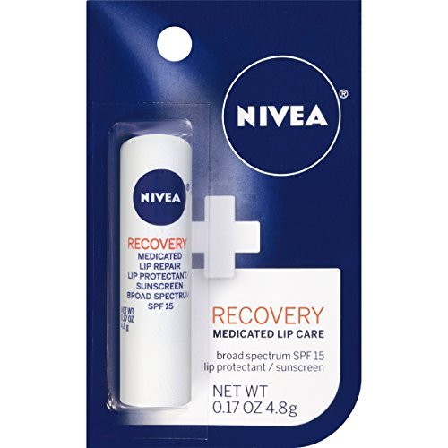Nivea Kiss Of Recovery Medicated Lip Care, SPF 15 - 5 gm.