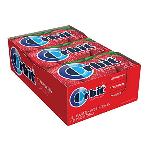Orbit Remix Sugar Free Gum, Strawberry - 14 ea, 12 pack