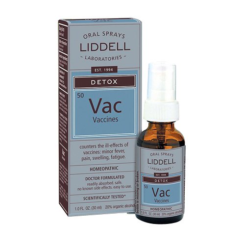 Liddell Laboratories Vac Detox Vaccines Homeopathic, Oral Spray - 1 oz.