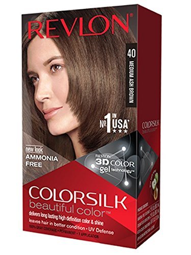 Revlon Colorsilk Hair Color, Medium Ash Brown #40 - 1 ea.