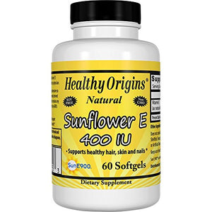 Healthy Origins, Sunflower E, 400 IU -  60 Softgels