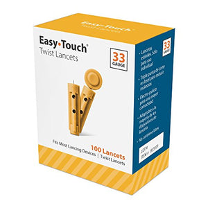 Easy Touch Twist Lancet - 100 ea