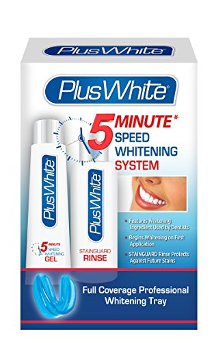 Plus White 5 Minute Premiere Dental Whitening Gel and Rinse kit - 1 ea