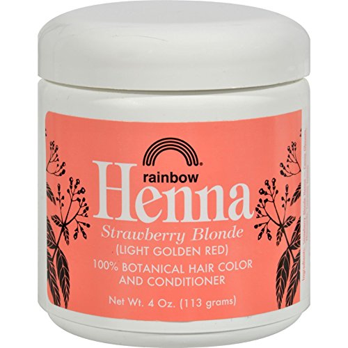 Rainbow Research - Henna Strawberry Blonde Hair Color & Conditioner - 4 oz.