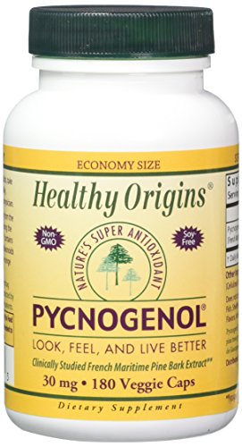 Healthy Origins - Pycnogenol 30 mg. - 180 Vegetarian Capsules