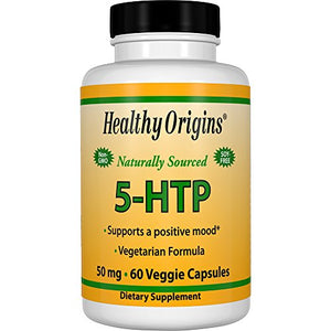 Healthy Origins - Natural 5-HTP Hydroxytryptophan 50 mg. - 60 Capsules