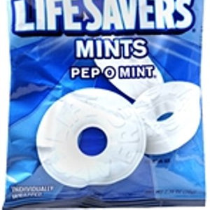 Lifesavers sugar free hard candy, pepomint - 2.75 oz, 12 /case