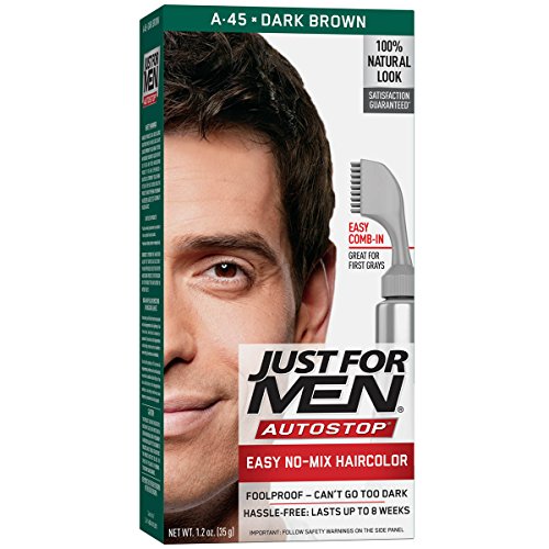 Just For Men AutoStop Hair color Dark Brown A-45 - 1 ea.