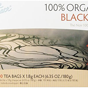 Prince of Peace - 100% Organic Black Tea - 100 Tea Bags