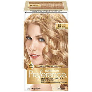 Loreal Superior Preference Permanent Hair Color Golden Blonde 8G - 1 ea.