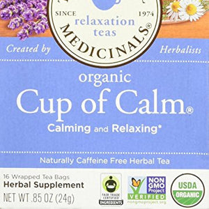 Traditional Medicinals - Cup of Calm - Calming and Relaxing - 16 Bags