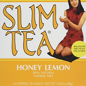 Hobe Labs - Ultra Slim Tea 100% Natural Caffeine Free Honey Lemon - 24 Tea Bags.