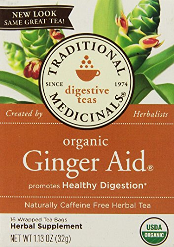 Traditional Medicinals - Ginger Aid Tea - 16 Tea Bags