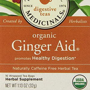 Traditional Medicinals - Ginger Aid Tea - 16 Tea Bags