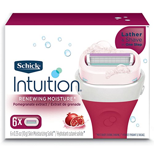 Schick Intuition Plus Renewing Moisture Razor Refill - Pomegranate - 1 ea