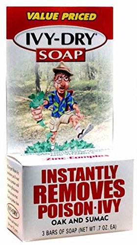 Ivy-Dry Soap, Instantly Removes Poison -Ivy - 2.1 oz