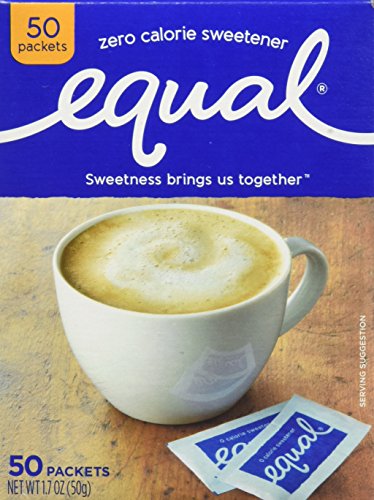 Equal 0 Calorie Sweetner Packets - 50 ea