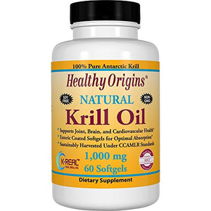 Healthy Origins - Natural Krill Oil 1000 mg. - 60 Softgels