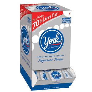 Hersheys York dark chocolate peppermint patty mini - 175 ea.