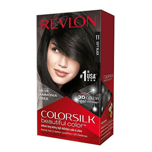 Revlon Colorsilk Beautiful Color, Soft Black 11 - 1  ea.