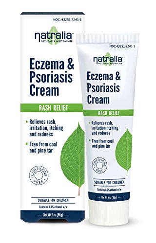Natralia - Eczema and Psoriasis Cream Non Steroidal Natural Homeopathic Alternative - 2 oz.