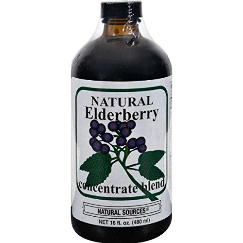 Natural Sources - Natural Elderberry Concentrate - 16 oz.