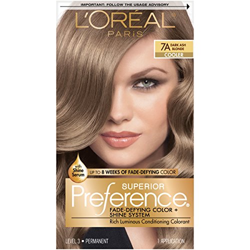 Loreal Preference Hair Color, #7A Dark Ash Blonde - 1 ea.