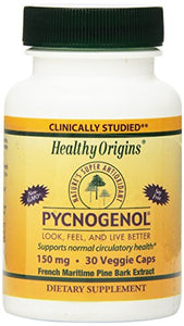 Healthy Origins - Pycnogenol 150 mg. - 30 Vegetarian Capsules