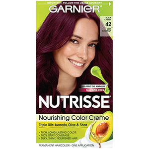 Garnier Nutrisse Permanent Haircolor, Deep Burgundy 42 - 1 ea