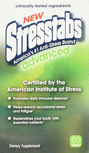 Stresstabs Stress Supplement High Potency  Advanced - 60 tablets