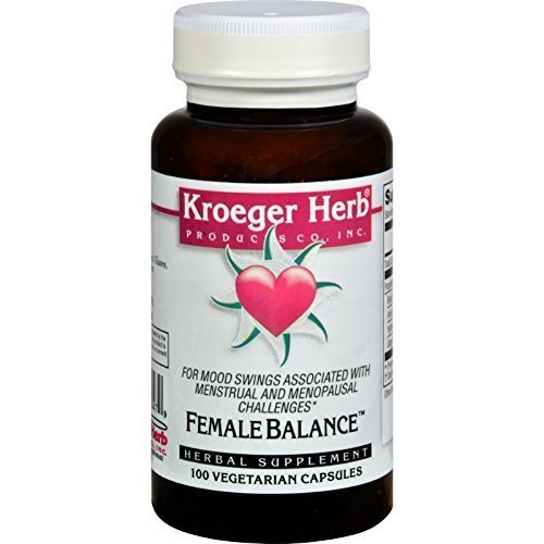 Kroeger Herbs - Herbal Combination Female Balance - 100 Capsules.