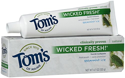 Tom's of Maine - Natural Toothpaste Wicked Fresh With Fluoride Spearmint Ice - 4.7 oz.