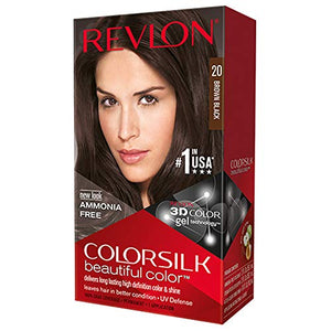 Revlon Colorsilk Beautiful Color, Brown Black 20 -  1  ea