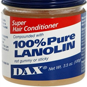 Dax Super Hair Conditioner Compounded With 100% Pure Lanolin - 100 gm