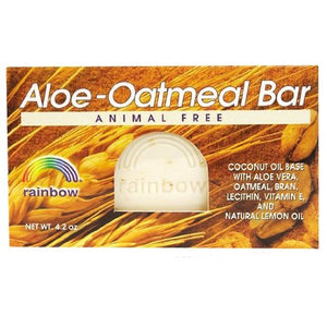 Rainbow Research - Aloe-Oatmeal Bar Soap Animal Free - 4.2 oz