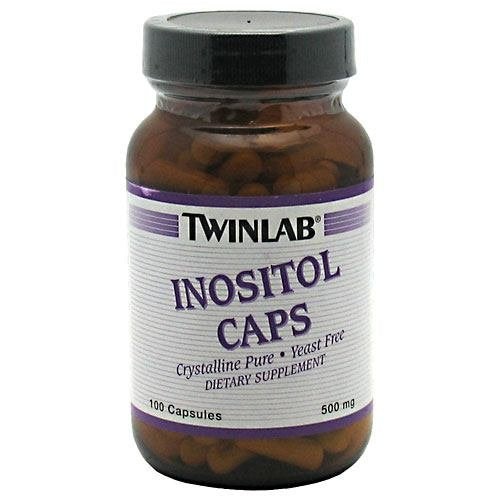 Twinlab - Inositol Caps Crystalline Pure 500 mg. - 100 Capsules