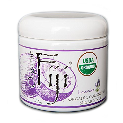 Organic Fiji, Organic Sugar Polish, Lavender - 20 oz