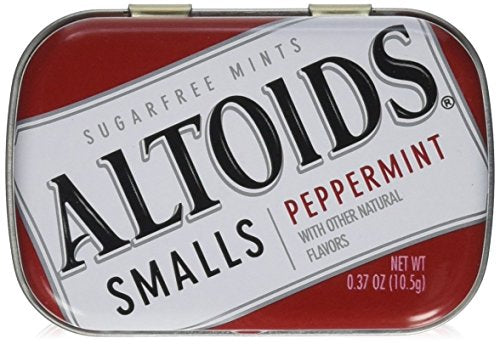 Wrigleys Altoids Smalls Sugar Free Peppermint - 0.5  OZ ( Pack Of  9 )