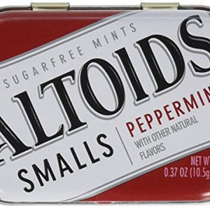 Wrigleys Altoids Smalls Sugar Free Peppermint - 0.5  OZ ( Pack Of  9 )
