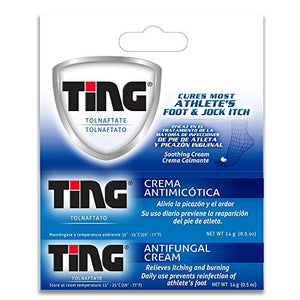 Ting Therapeutic Foot Care Cream - 0.5 oz