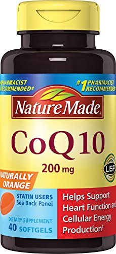 Nature Made CoQ10 200mg, - 40 Softgels.