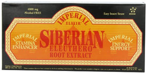 Imperial Elixir - Siberian Eleuthero Extract - 30 Bottle.