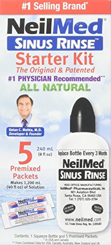 Neilmed Sinus Rinse Starter Kit -  5 packets.