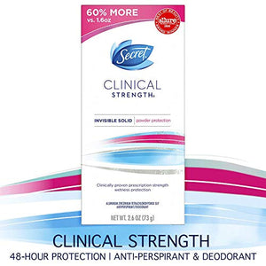 Secret Clinical Strength Antiperspirant and Deodorant - 2.6 oz
