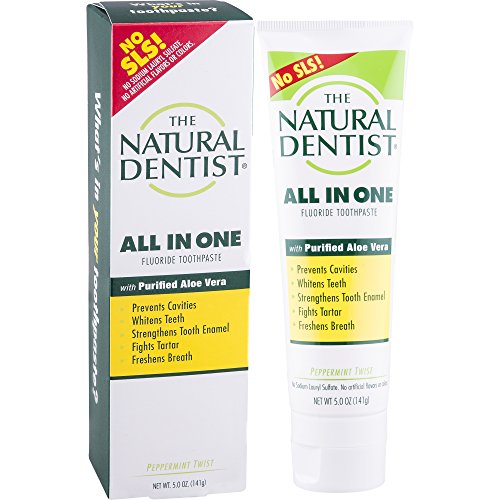 Natural Dentist - Healthy Teeth & Gums Original Toothpaste Peppermint Twist Flavor - 5 oz.