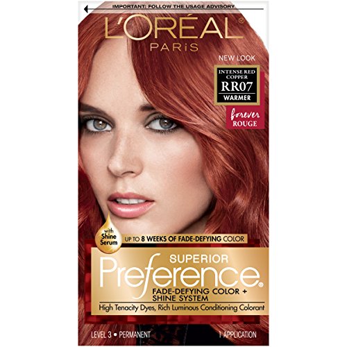 Loreal Preference Hair Color,# RR-07 Intense Red Copper - 1 ea.