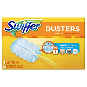 Swiffer Dusters with Extendable Handle, 5 ea